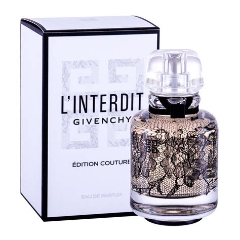 givenchy l interdit eau de parfum couture edition|l'interdit by givenchy original perfume.